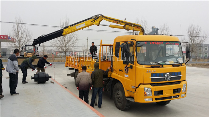 檢衡車應(yīng)用在150噸汽車衡檢定 檢衡車應(yīng)用在150噸汽車衡檢定